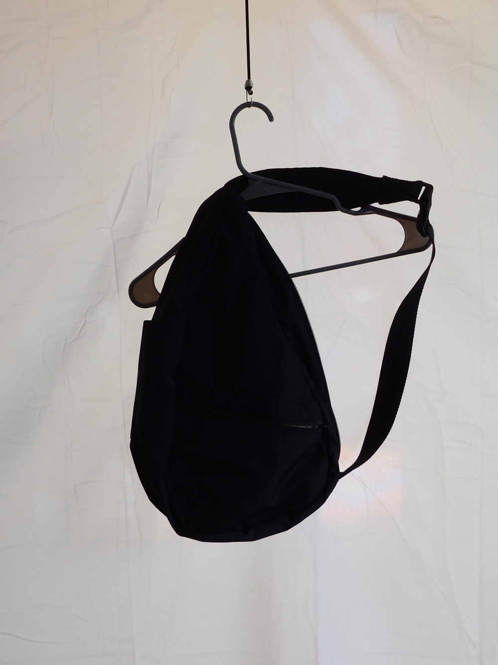 L.L. Bean Black Crossbody Sling Bag